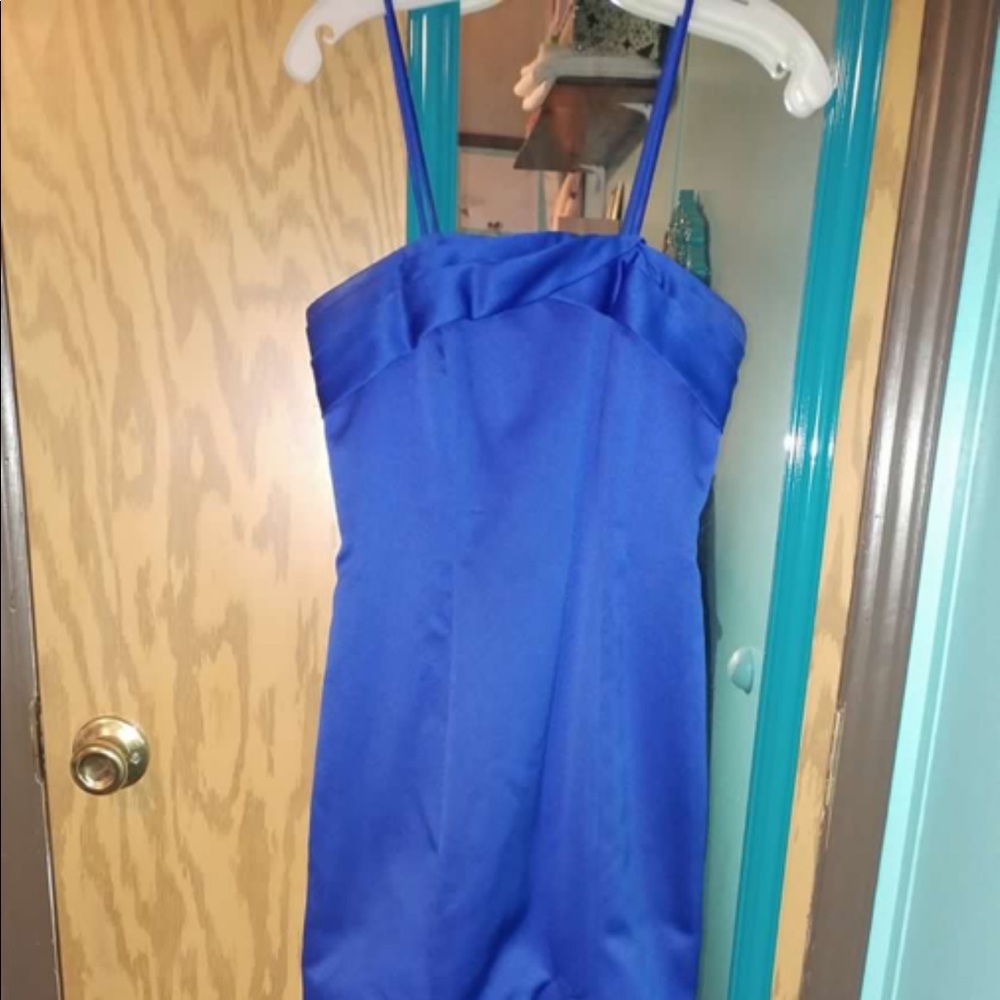 Mermaid styled bridesmaid dress